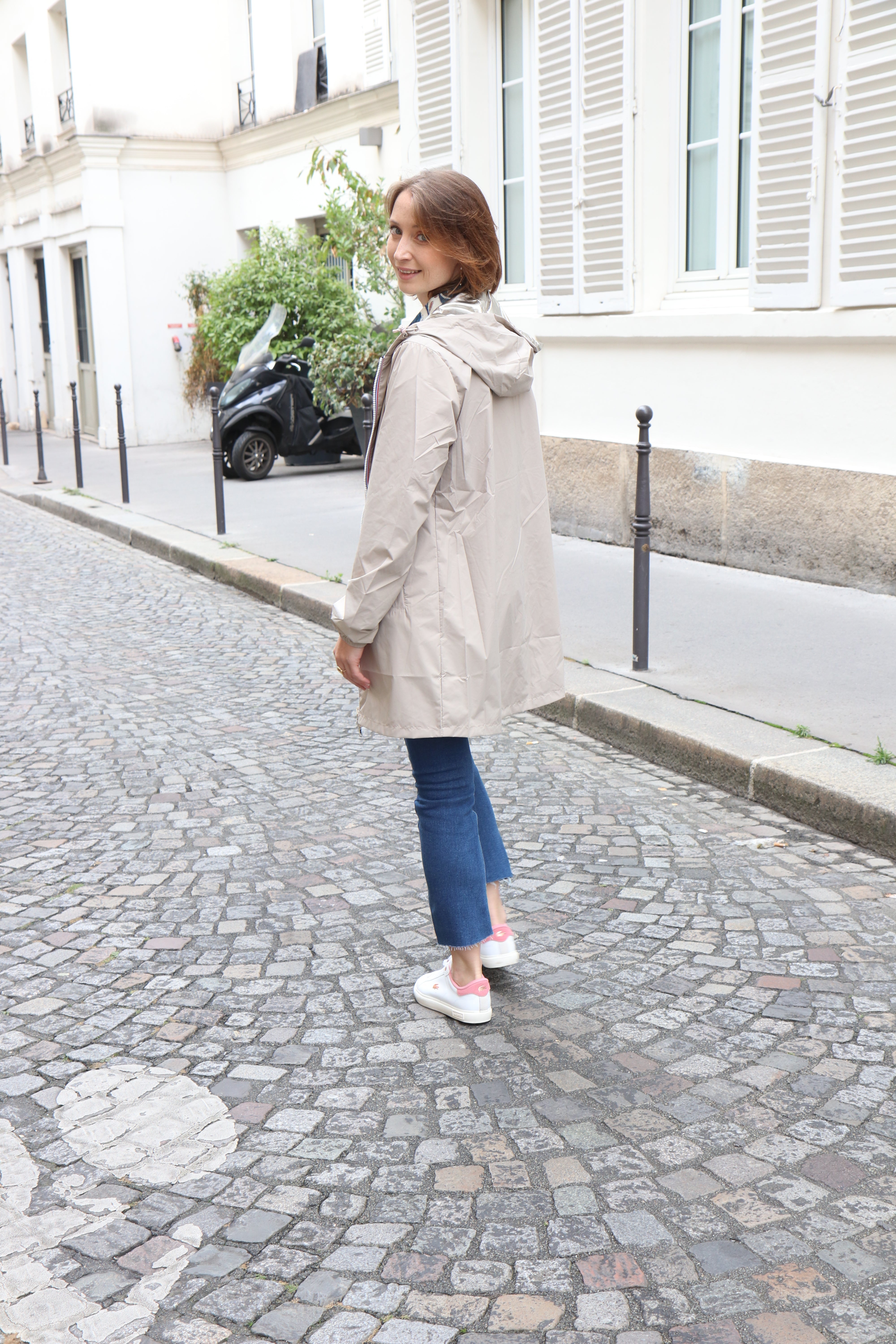 IMPERMEABLE COUPE VENT LONG CINTRE