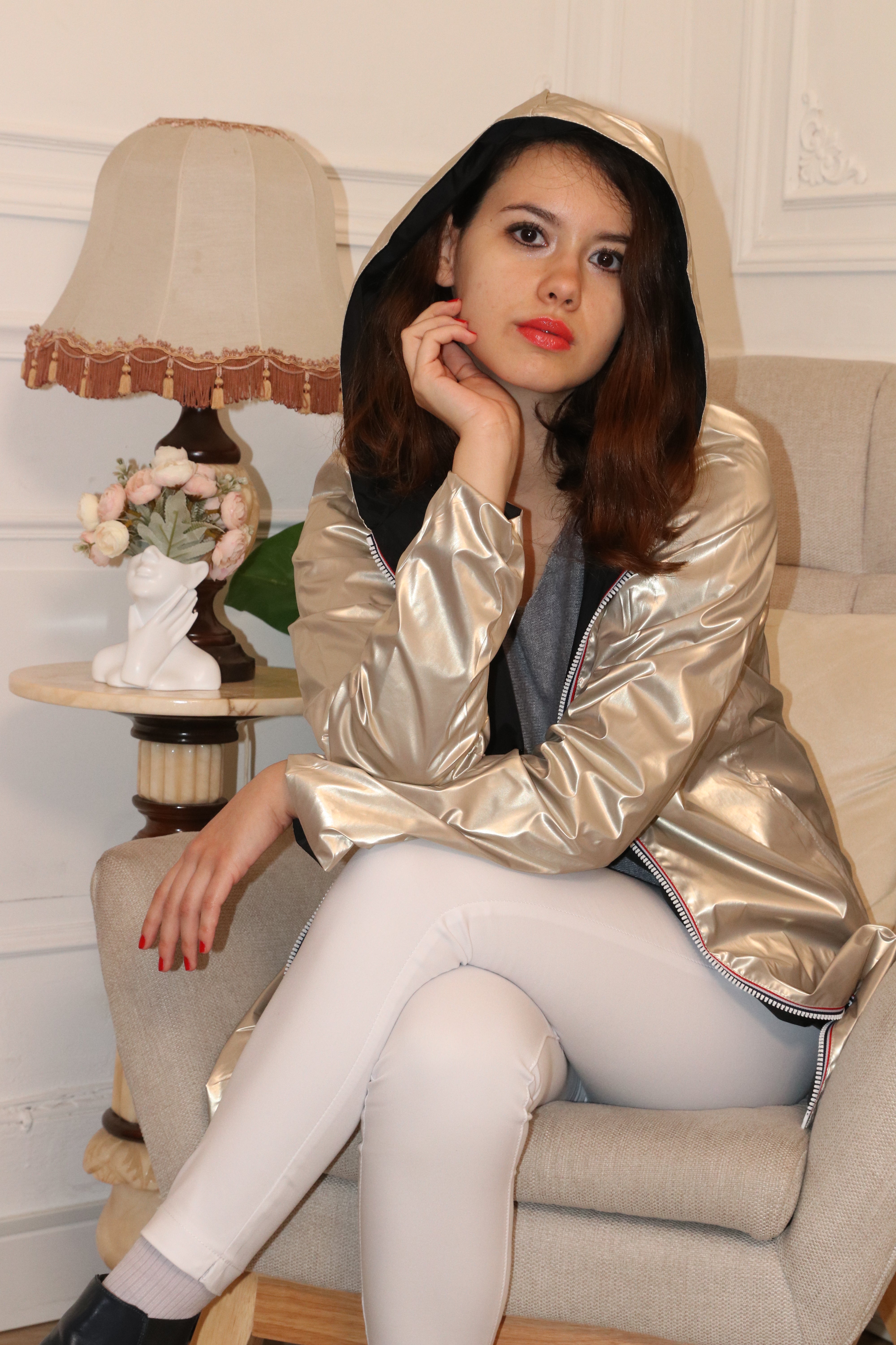 IMPERMEABLE LONG LEGER LAURA JO