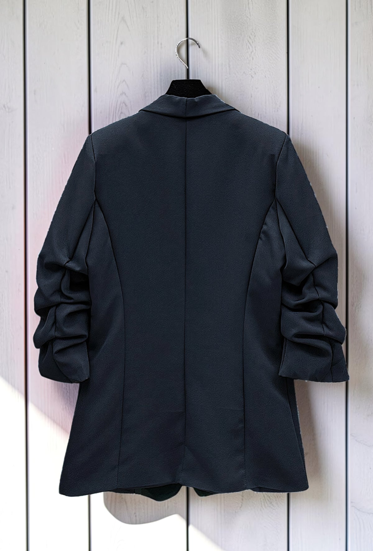 Blazer Marine avec Doublure – La Muse Parisienne – vue 3