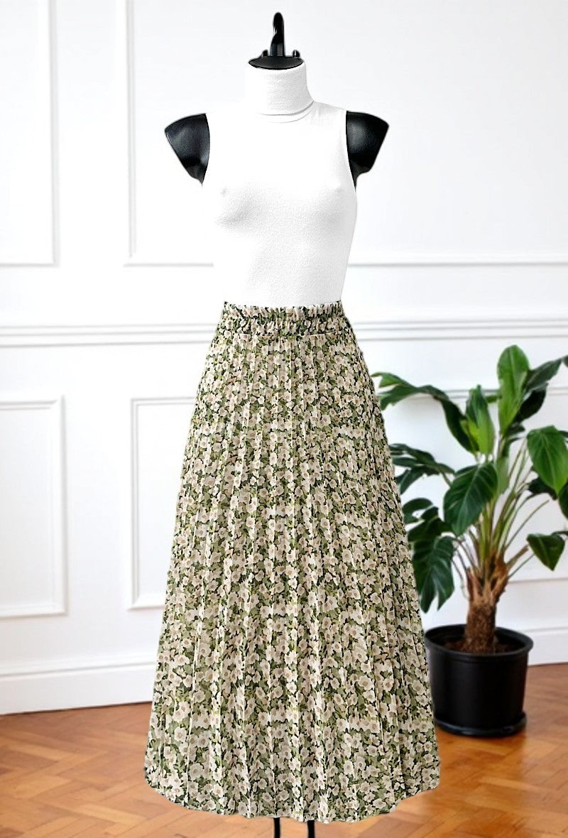 🌟 Nouvelle Collection 2025 : Jupes Plissées Très Fluides à Doublure en Viscose 🌟