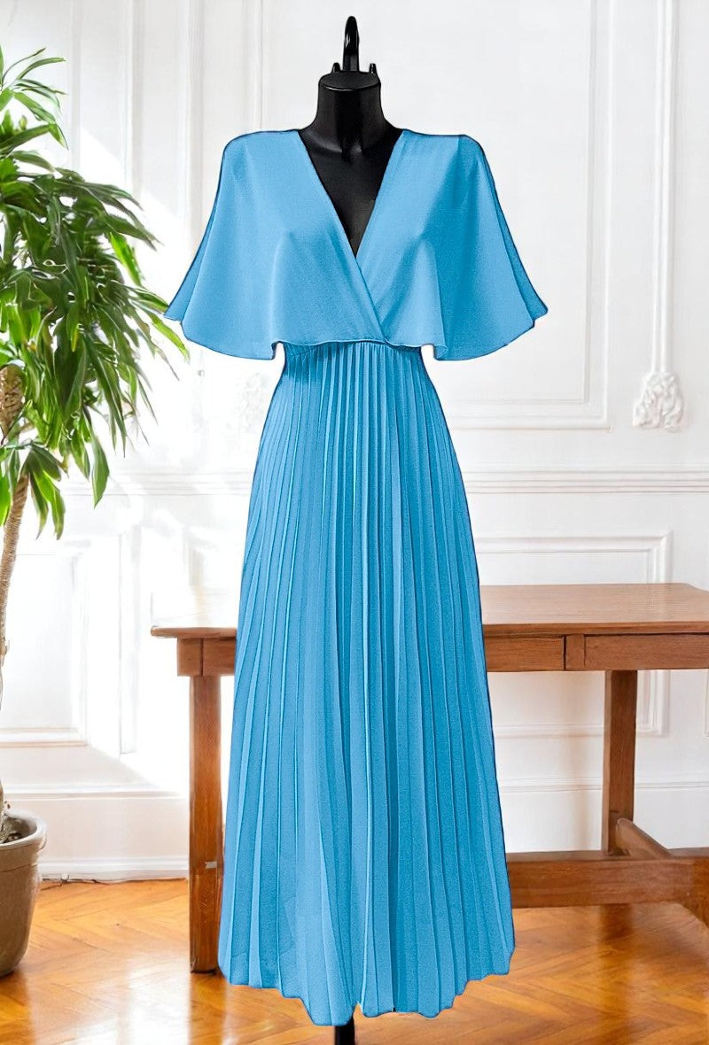 🌟 Nouvelle Collection 2025 : Robe Plissées Fluides à Doublure en Viscose 🌟