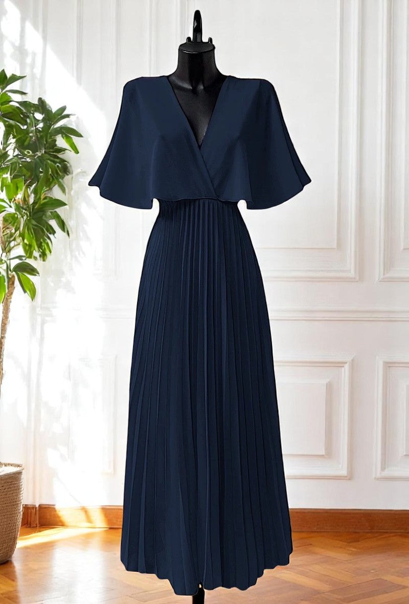 🌟 Nouvelle Collection 2025 : Robe Plissées Fluides à Doublure en Viscose 🌟