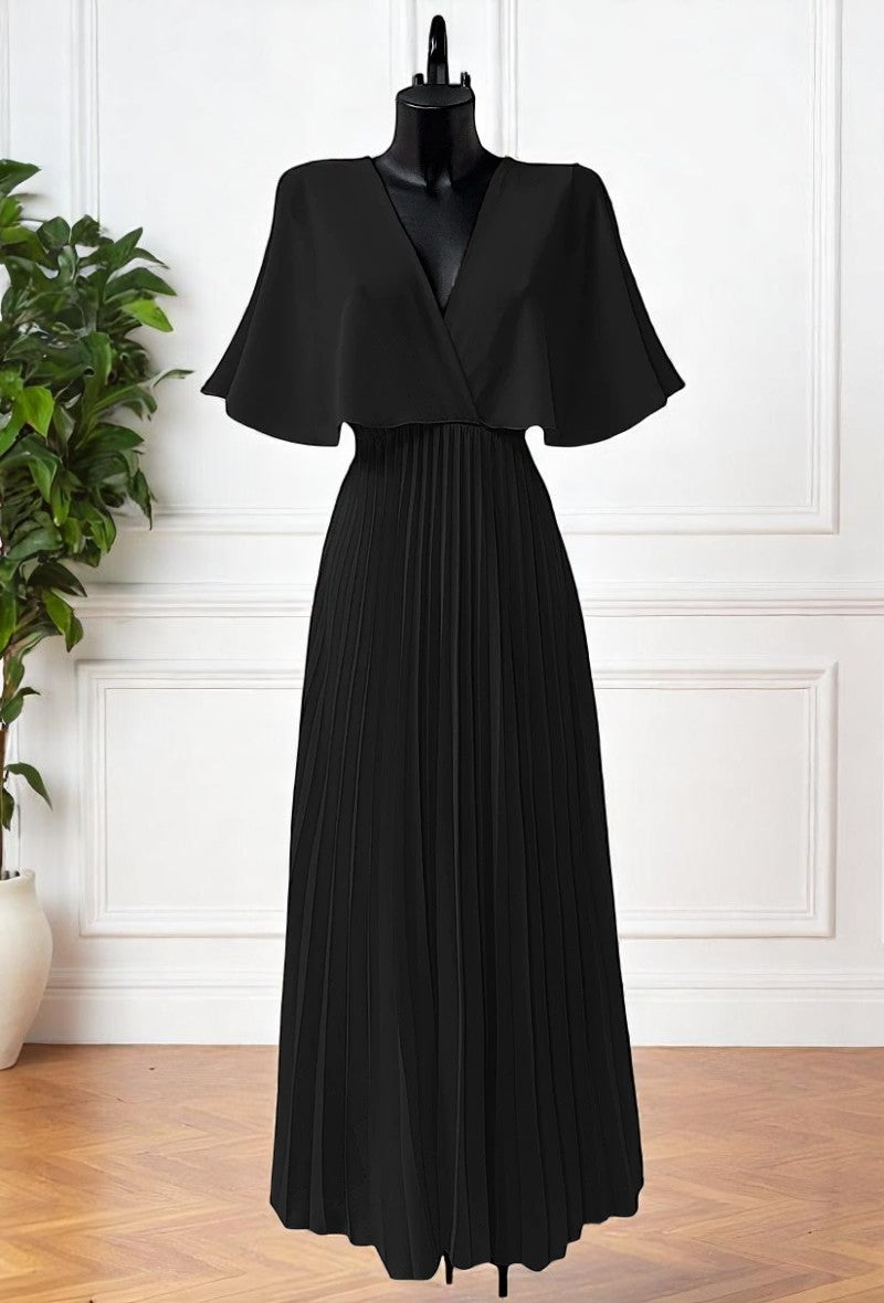 🌟 Nouvelle Collection 2025 : Robe Plissées Fluides à Doublure en Viscose 🌟