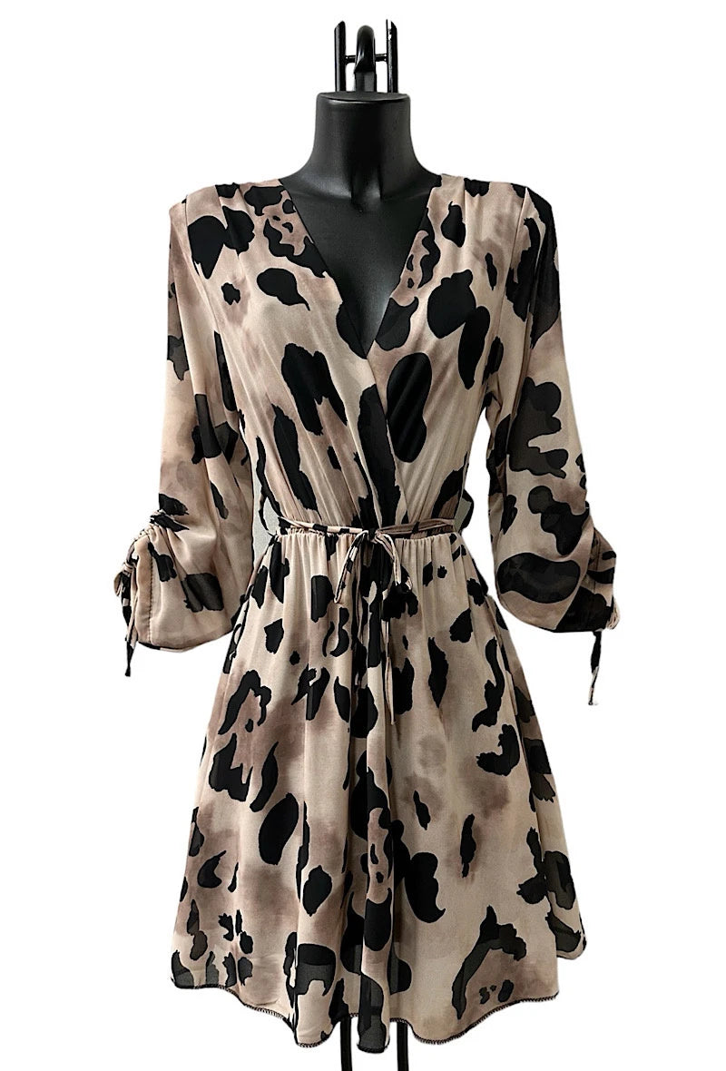 🌟 Nouvelle Collection : Robe courte à Doublure en Viscose 🌟
