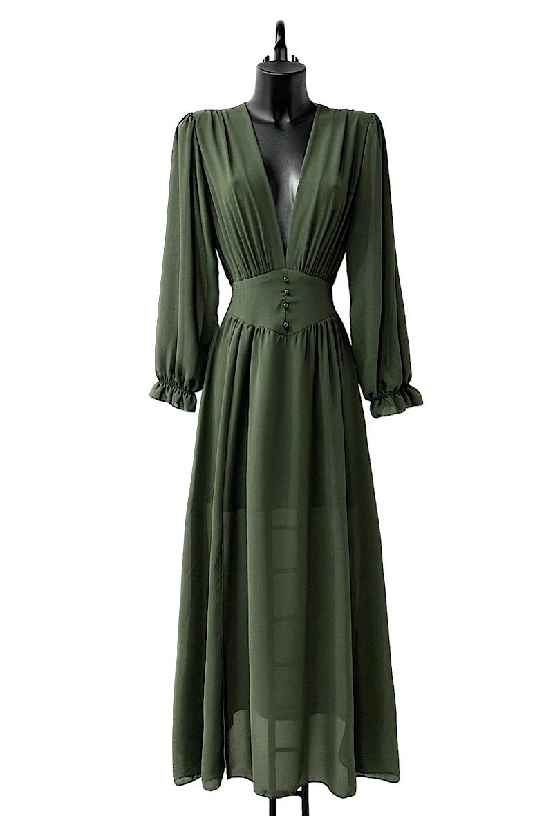 🌟 Nouvelle Collection : Robes longue Fluides à Doublure en Viscose 🌟