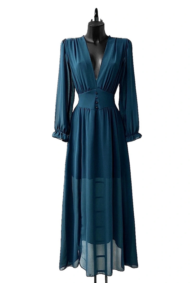 🌟 Nouvelle Collection : Robes longue Fluides à Doublure en Viscose 🌟