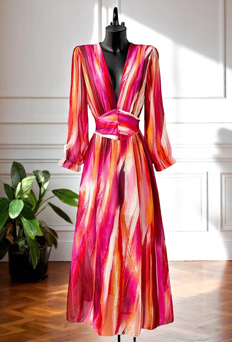 🌟 Nouvelle Collection 2025 : Robes longue à Doublure en Viscose 🌟
