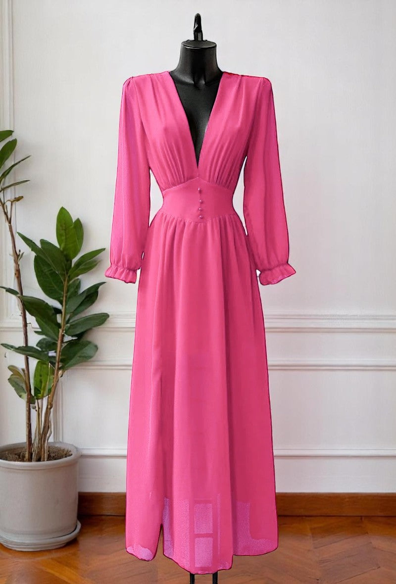 🌟 Nouvelle Collection 2025 : Robes longue Fluides à Doublure en Viscose 🌟