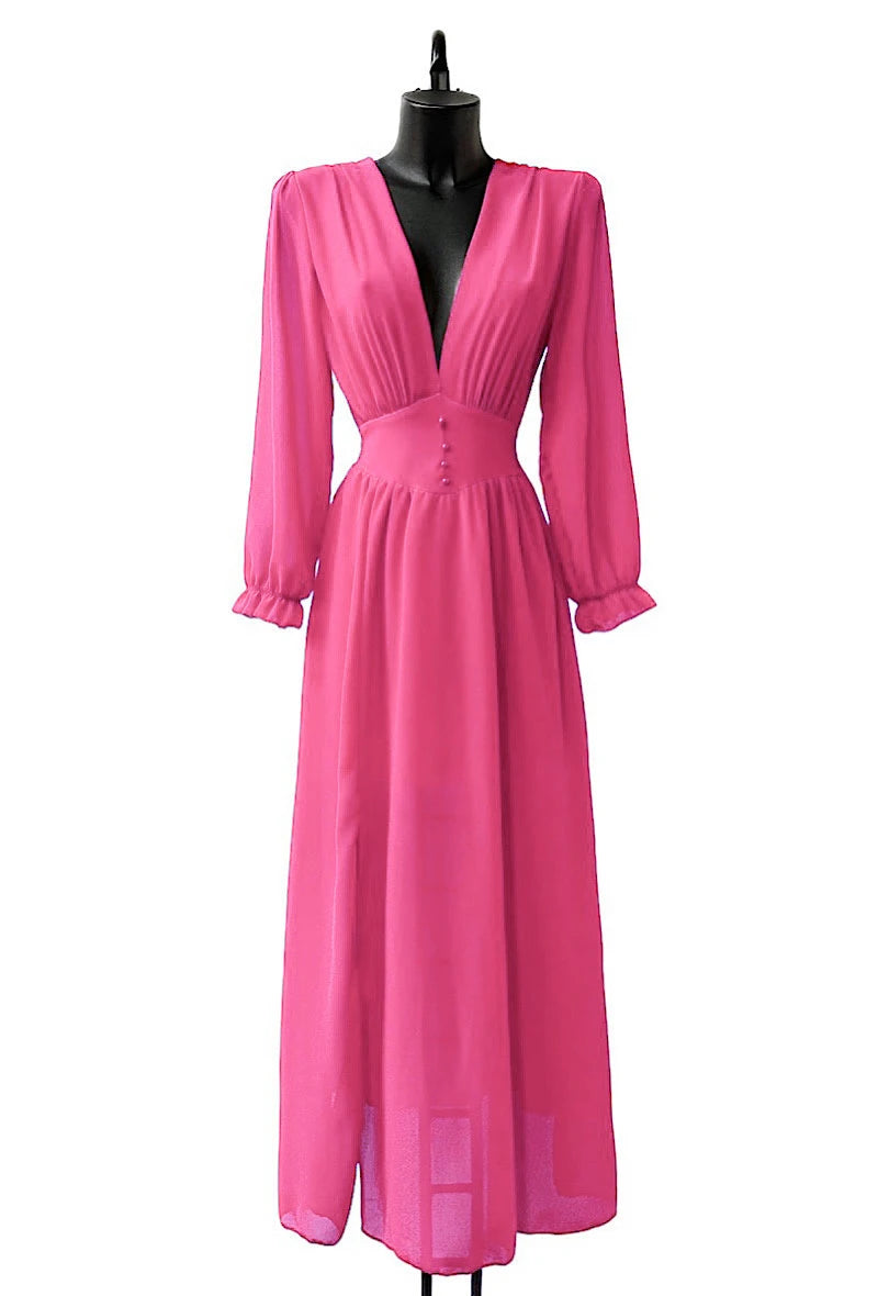 🌟 Nouvelle Collection : Robes longue Fluides à Doublure en Viscose 🌟