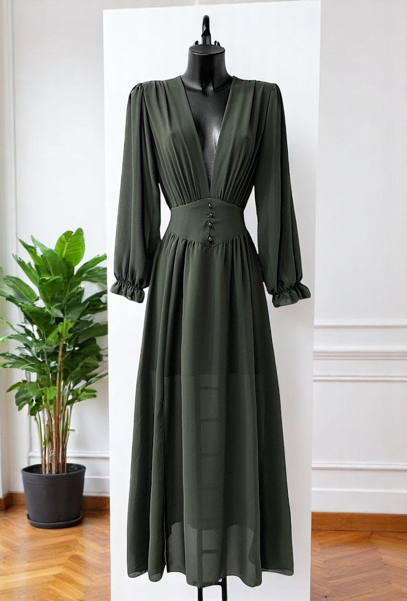 🌟 Nouvelle Collection 2025 : Robes longue Fluides à Doublure en Viscose 🌟