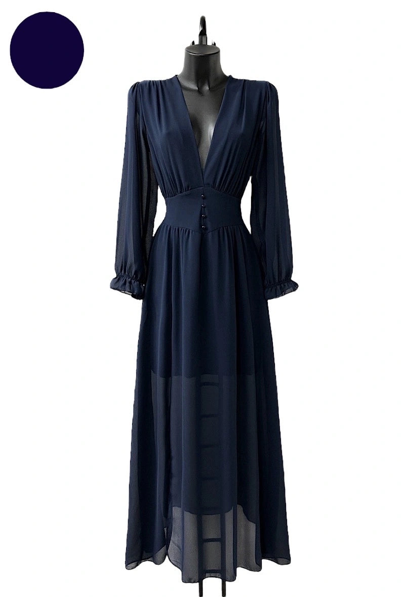 🌟 Nouvelle Collection : Robes longue Fluides à Doublure en Viscose 🌟