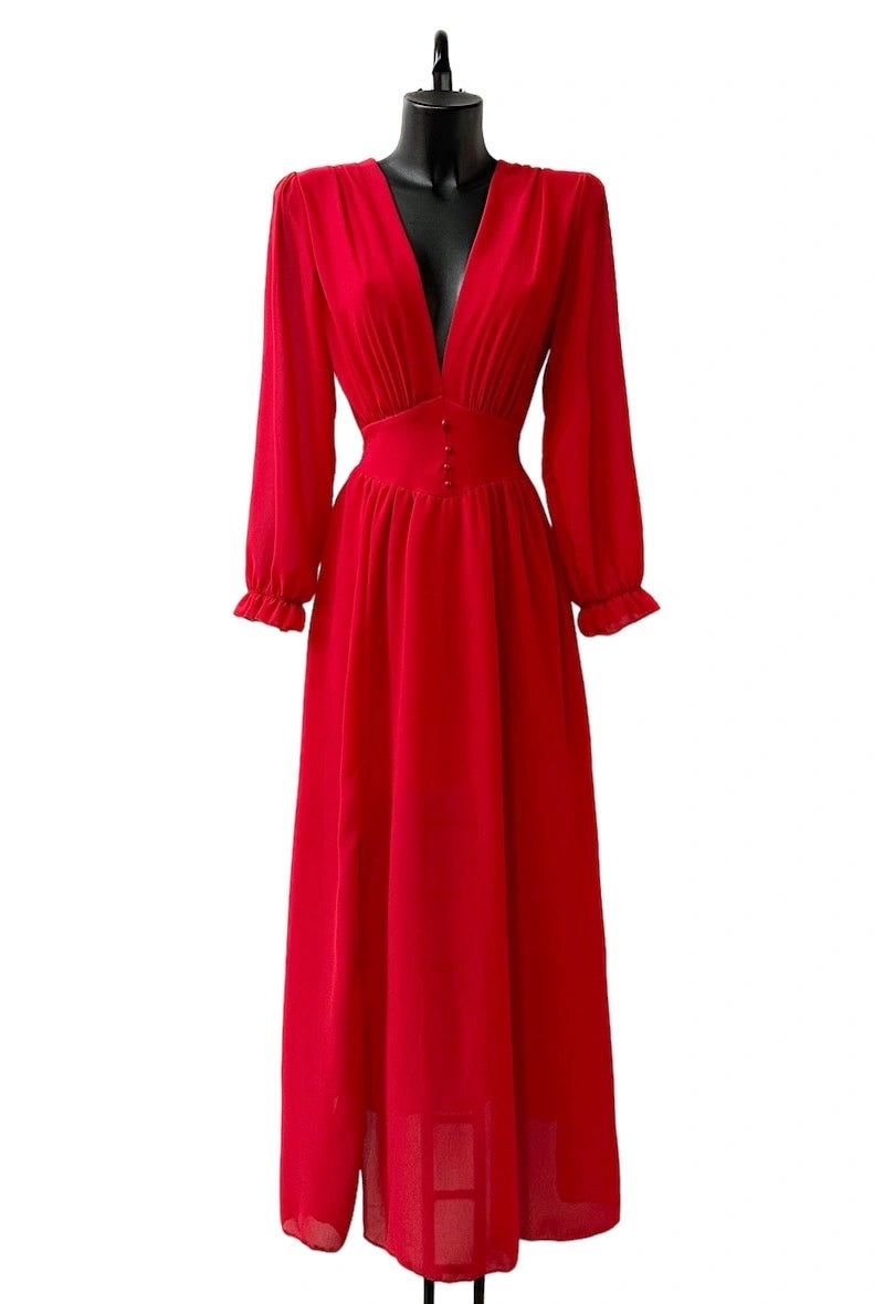 🌟 Nouvelle Collection : Robes longue Fluides à Doublure en Viscose 🌟