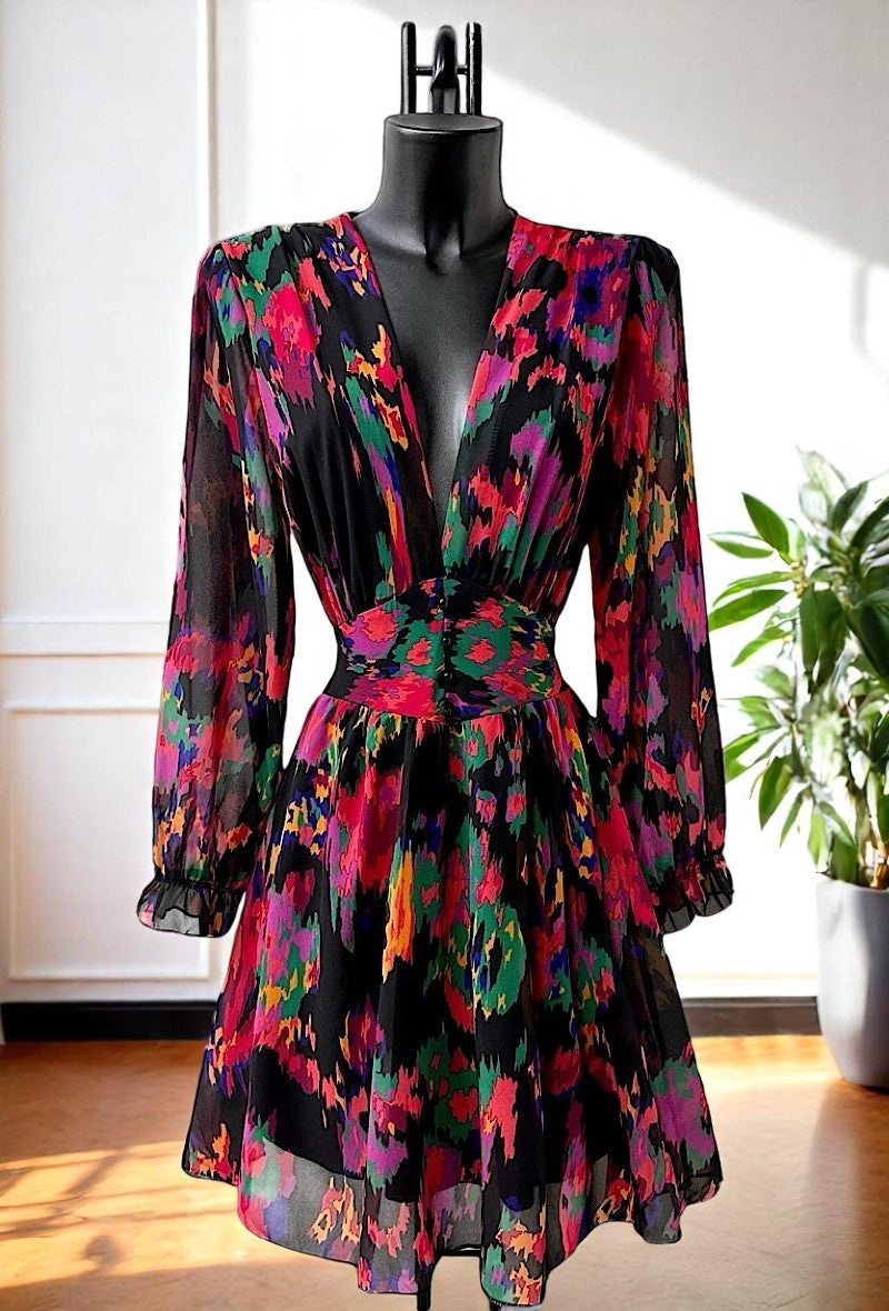 🌟 Nouvelle Collection 2025 : Robe courte à Doublure en Viscose 🌟