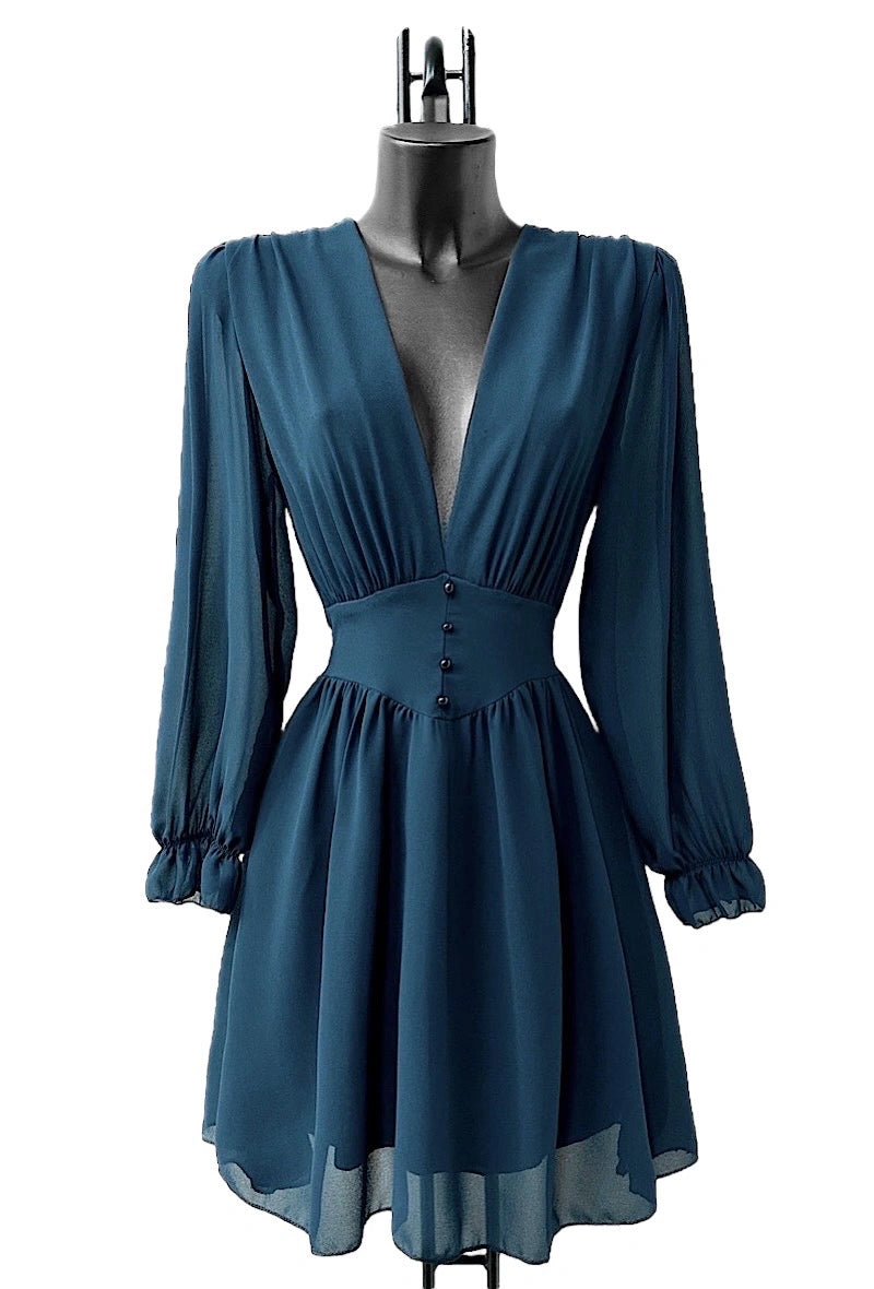 🌟 Nouvelle Collection : Robe courte à Doublure en Viscose 🌟