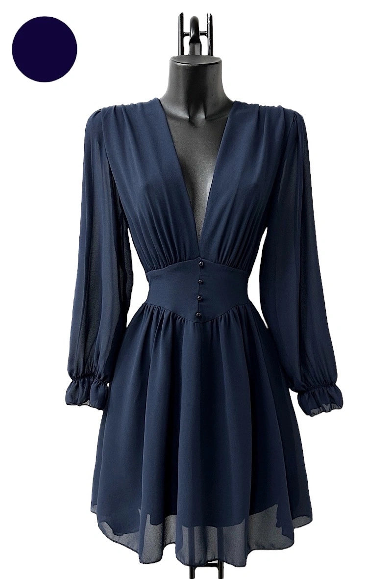 🌟 Nouvelle Collection : Robe courte à Doublure en Viscose 🌟