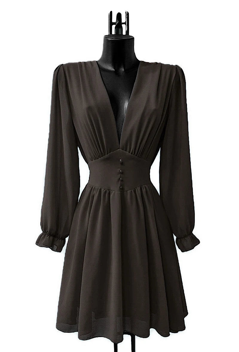 🌟 Nouvelle Collection : Robe courte à Doublure en Viscose 🌟