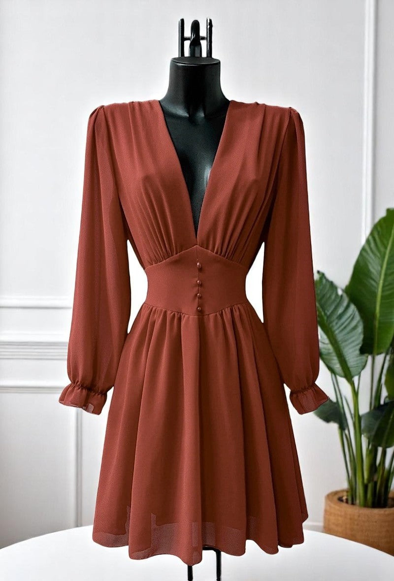 🌟 Nouvelle Collection 2025 : Robes courte à Doublure en Viscose 🌟