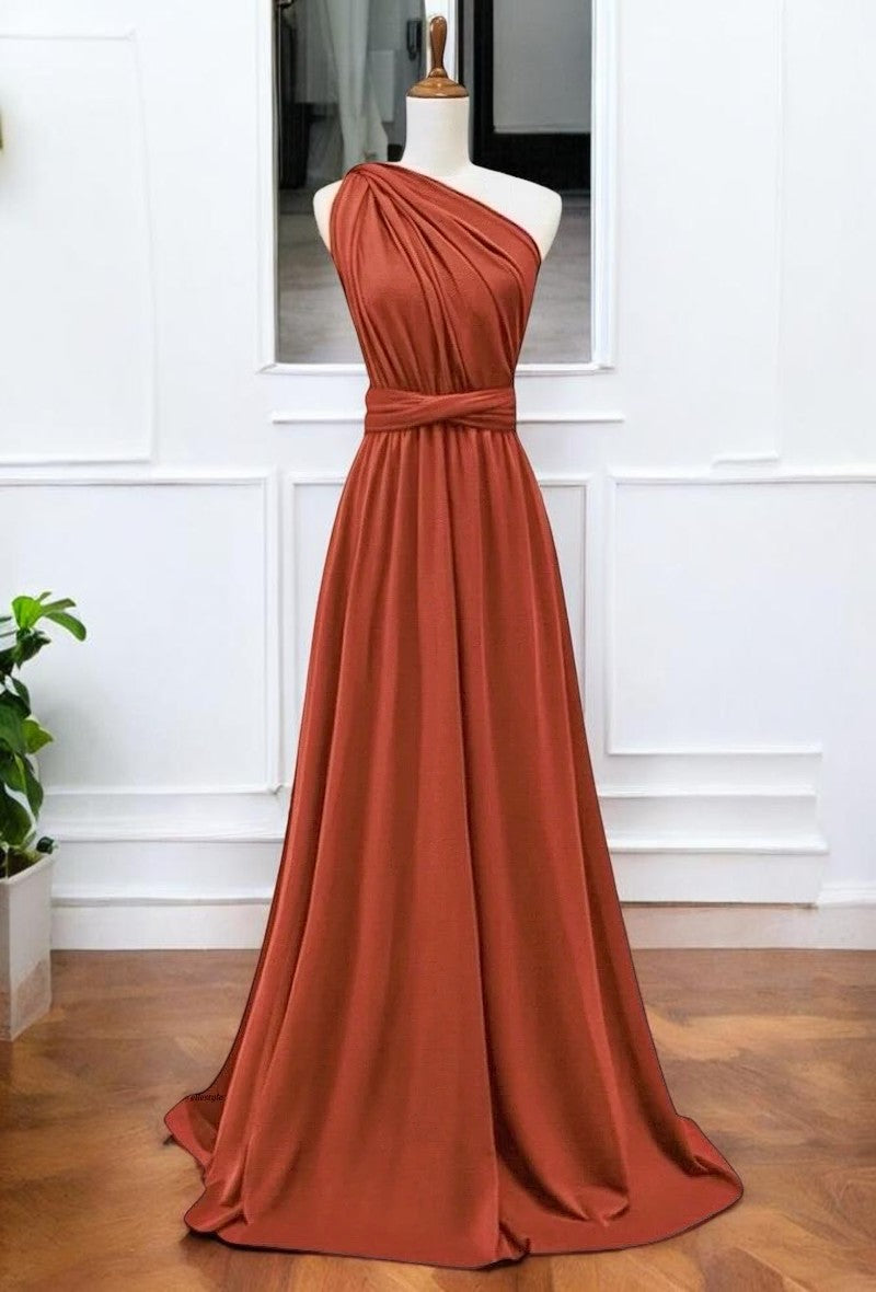 Robe Longue Multi-Positions — Élégance Modulable | Collection 2026