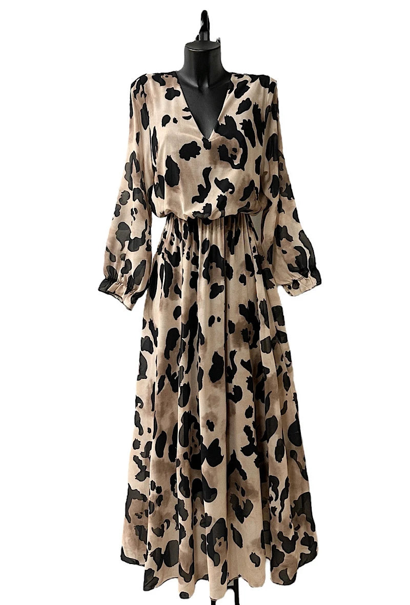 🌟 Nouvelle Collection : Robes longue en col V🌟