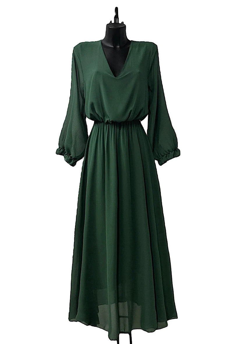 🌟 Nouvelle Collection : Robes longue en col V🌟