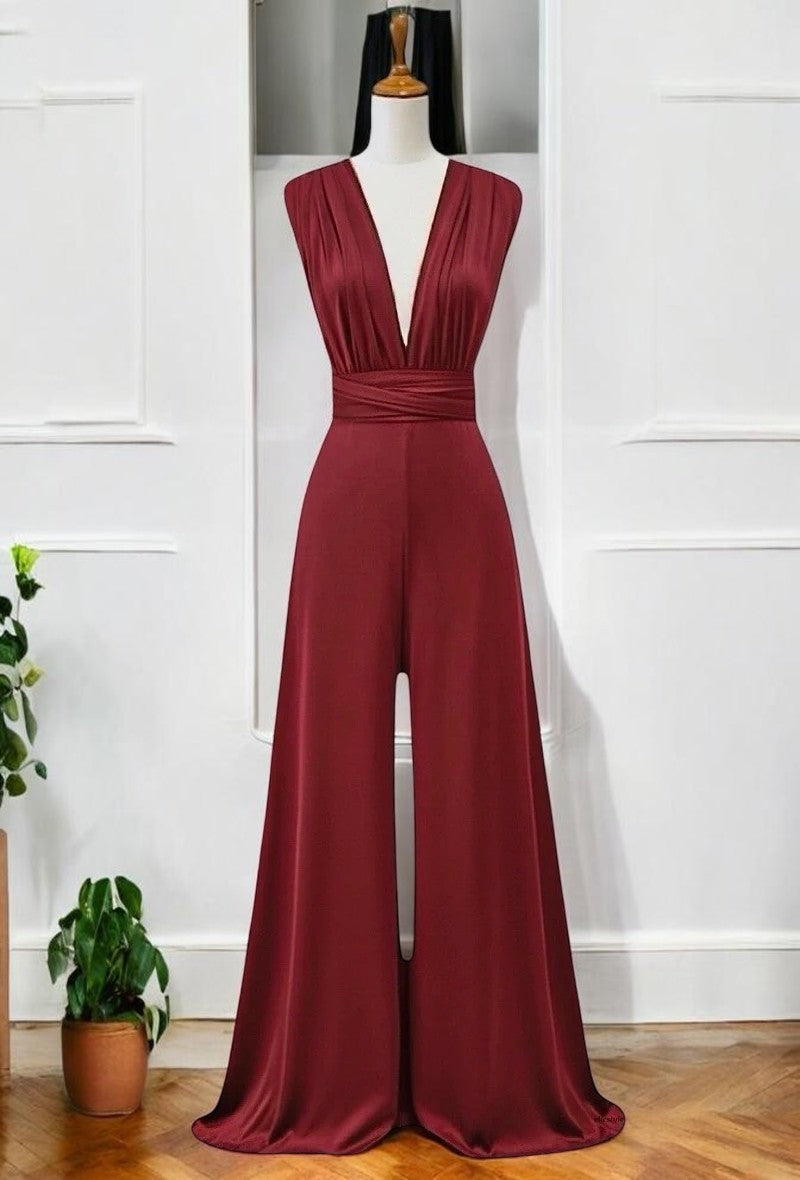 Combinaison Pantalon Multi-Positions — Élégance Modulable | Collection 2026