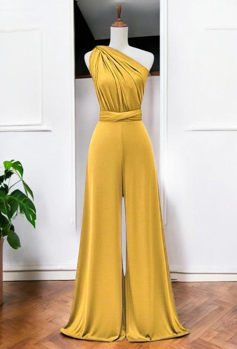 Combinaison Pantalon Multi-Positions — Élégance Modulable | Collection 2026
