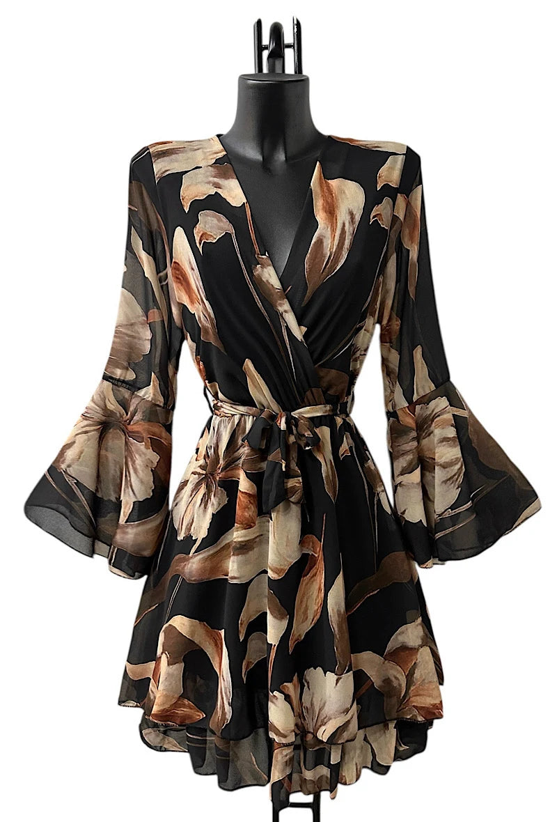 🌟 Nouvelle Collection : Robe courte à Doublure en Viscose 🌟