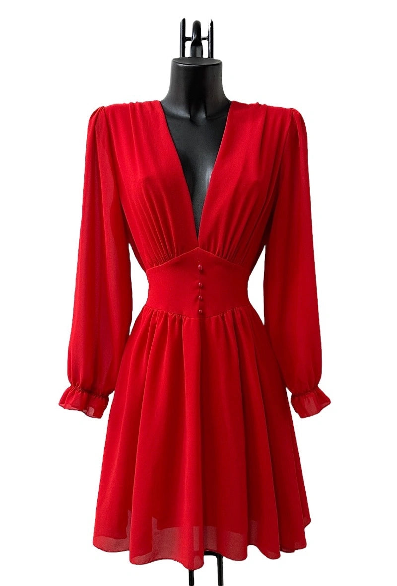 🌟 Nouvelle Collection : Robe courte à Doublure en Viscose 🌟
