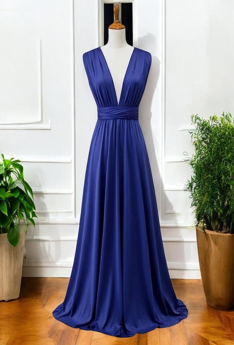 Robe Longue Multi-Positions — Élégance Modulable | Collection 2026