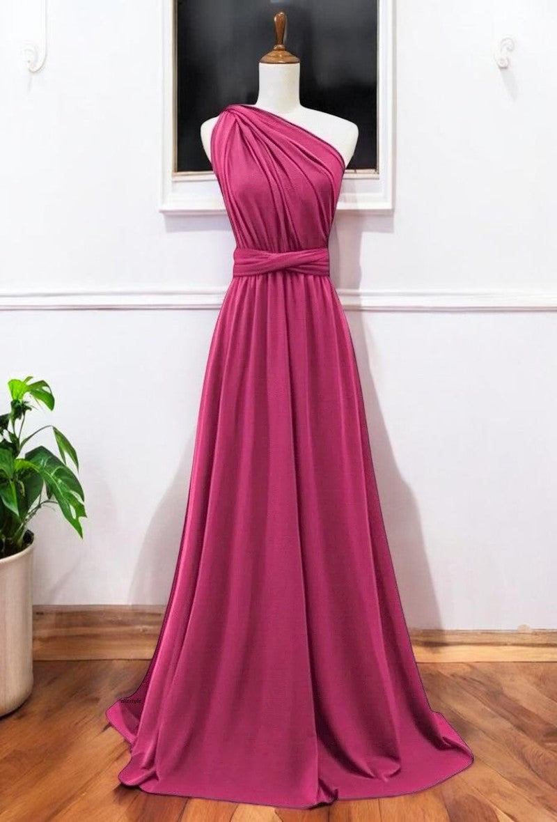 Robe Longue Multi-Positions — Élégance Modulable | Collection 2026