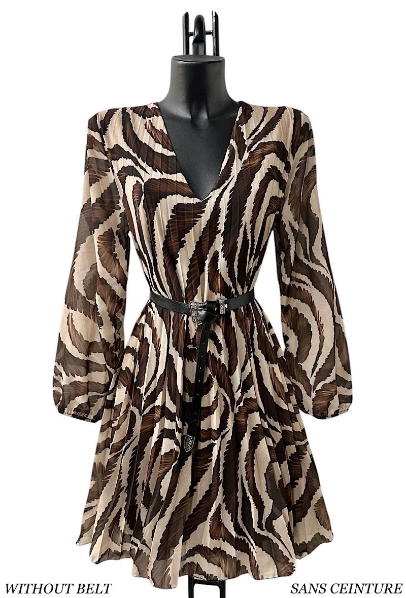 🌟 Nouvelle Collection : Robe courte à Doublure en Viscose