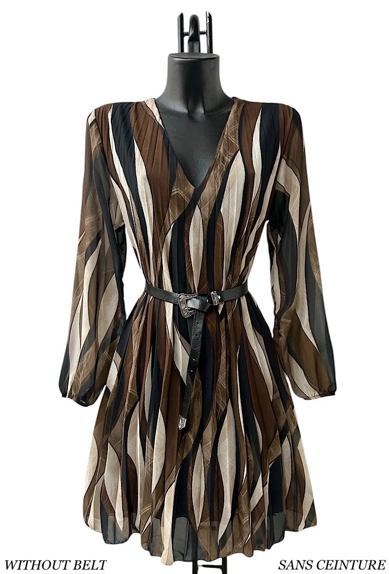 🌟 Nouvelle Collection : Robe courte à Doublure en Viscose 🌟